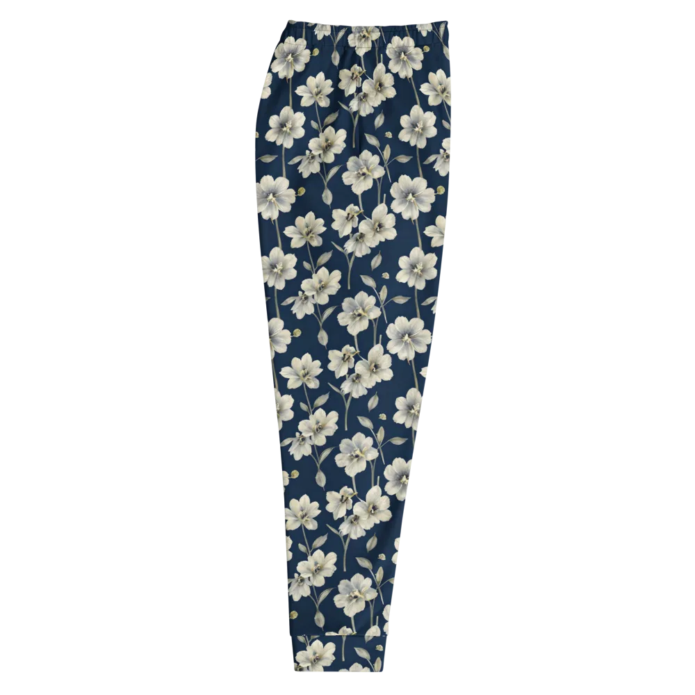 Ivory Nocturne on Men's Joggers — Right