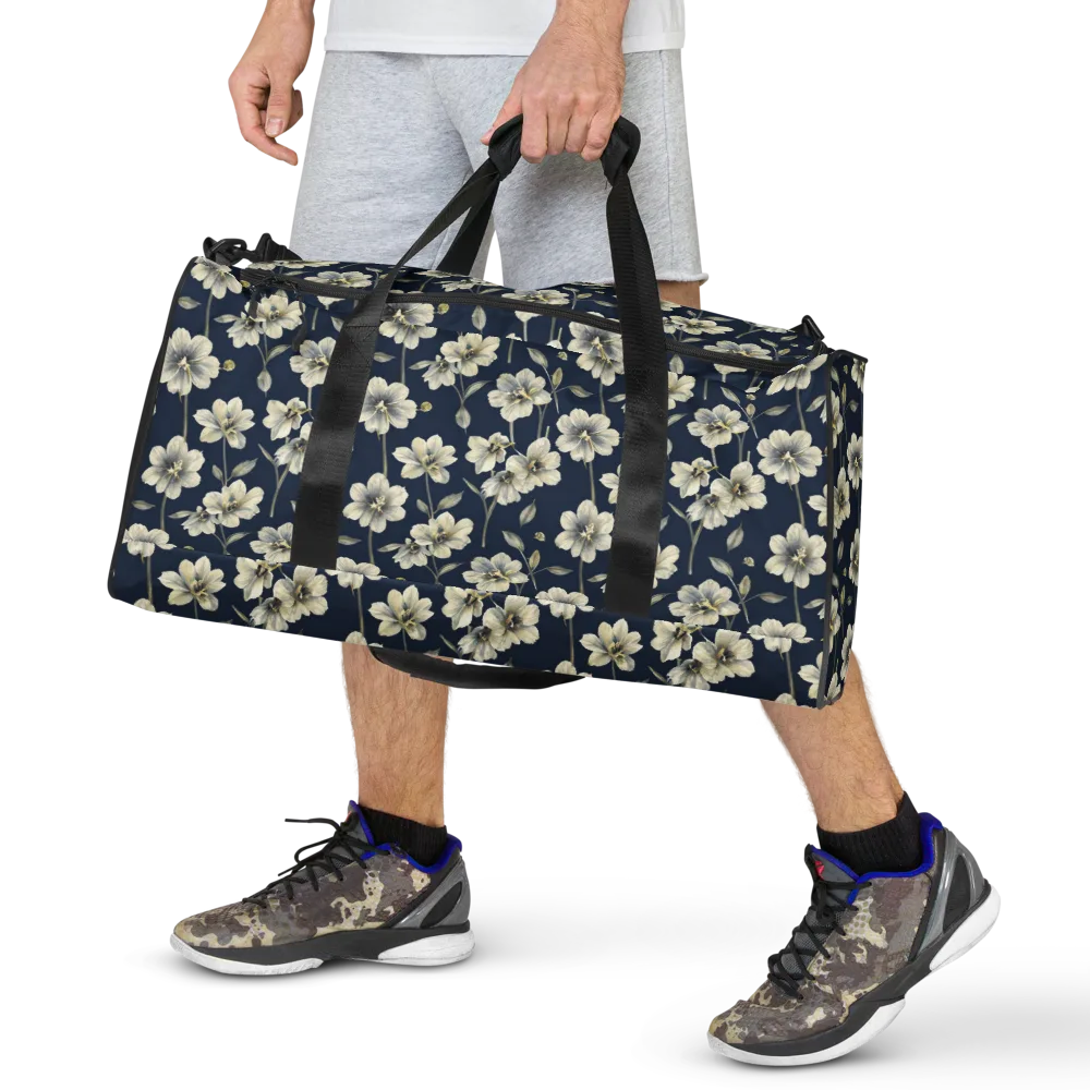 Ivory Nocturne on Duffle Bag — Front