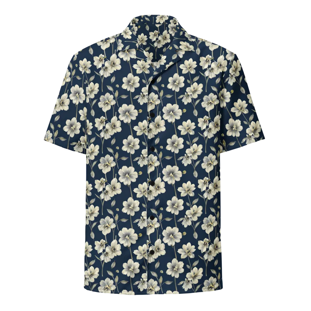 Ivory Nocturne on Button Shirt — Front