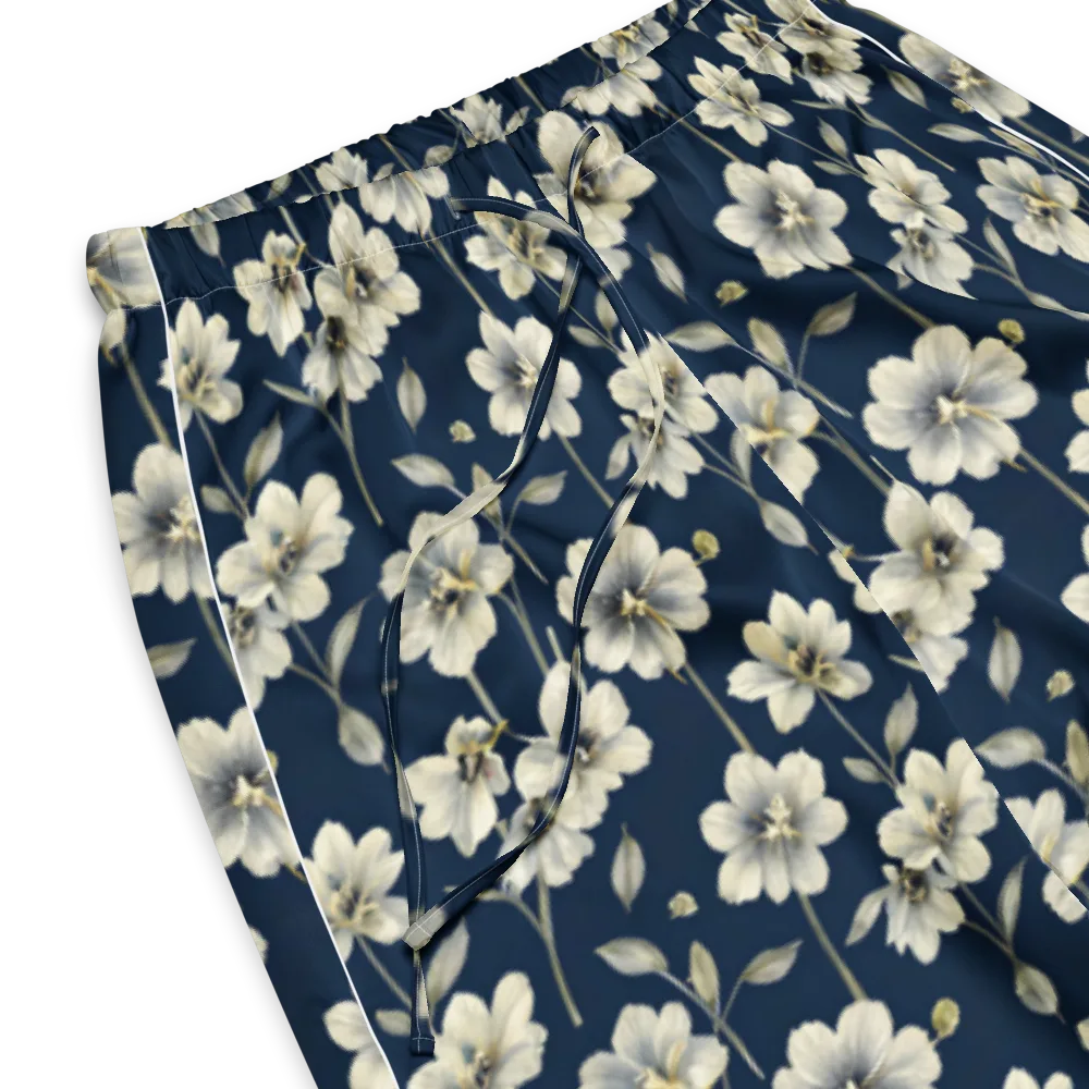 Ivory Nocturne on Women's Pajama Pants — Product details