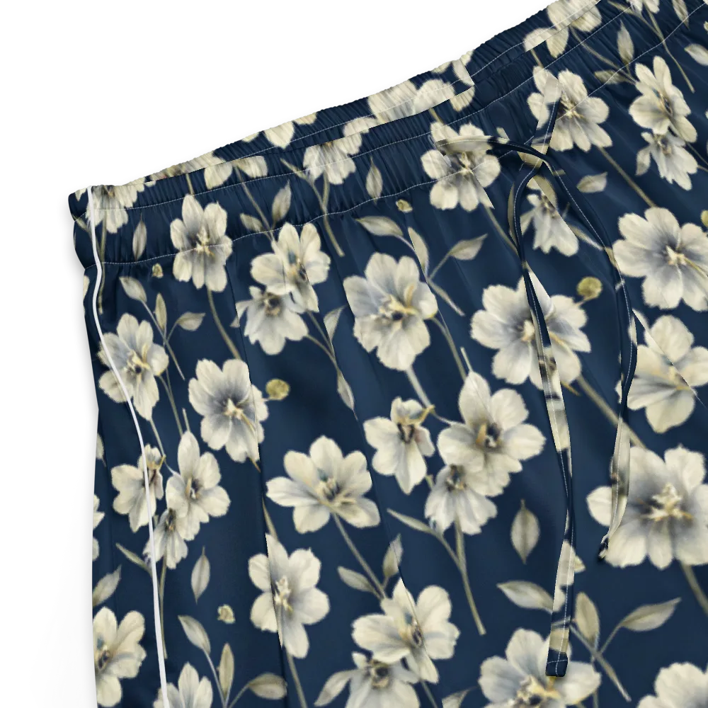 Ivory Nocturne on Women's Pajama Shorts — Product details