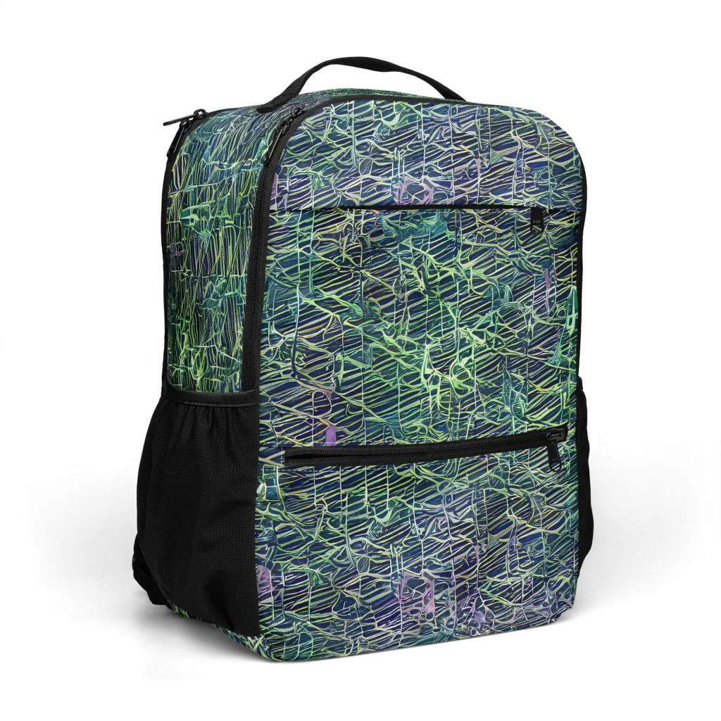 Abyssal Lines on Utility Backpack — Right Front