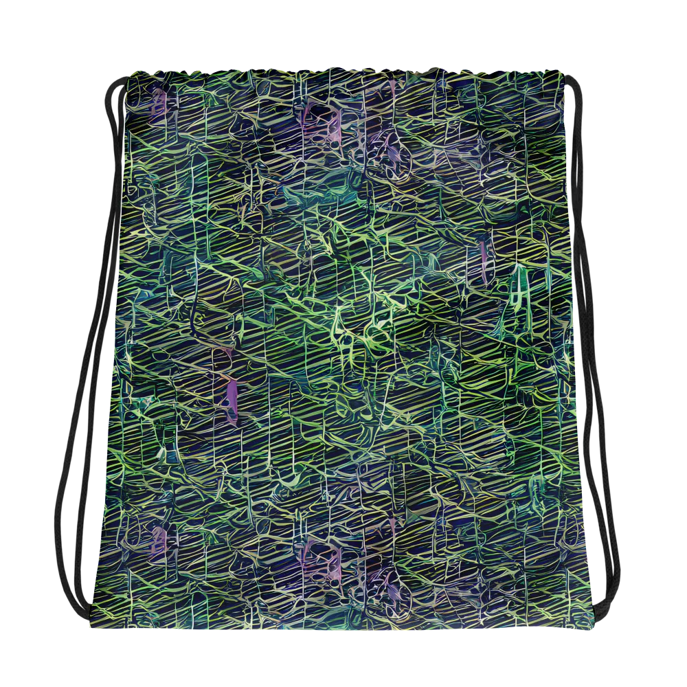 Abyssal Lines on Drawstring Bag — Photo