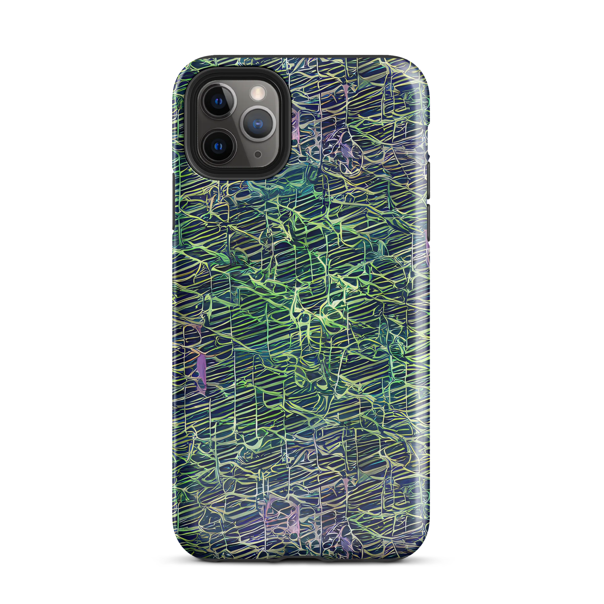 Abyssal Lines on Tough Case for iPhone® — Front
