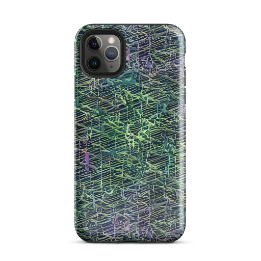 Abyssal Lines on a Tough Case for iPhone®