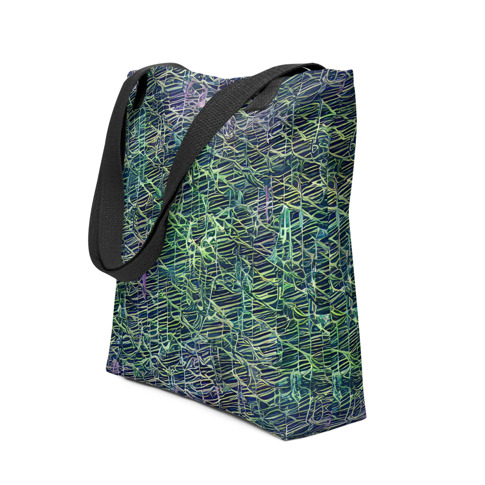Abyssal Lines on Tote Bag — Front