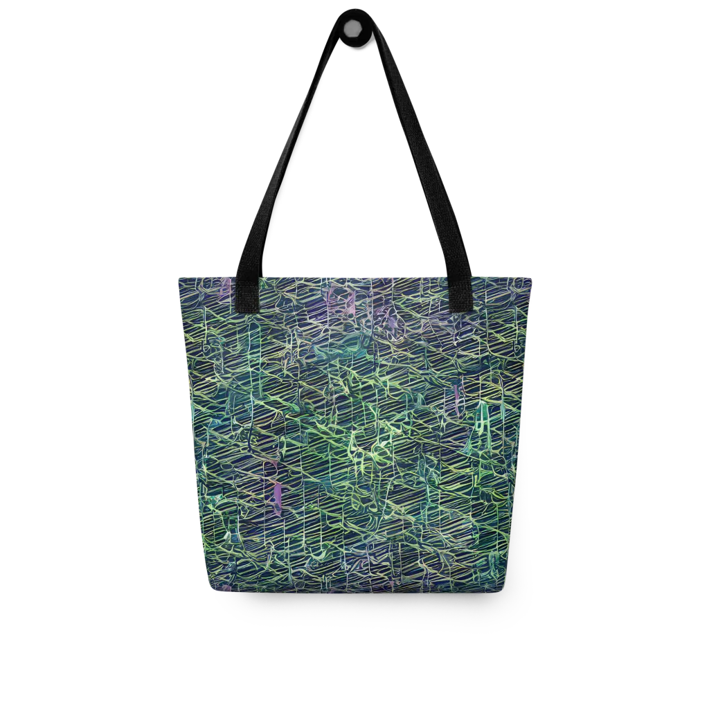 Abyssal Lines on Tote Bag — Front