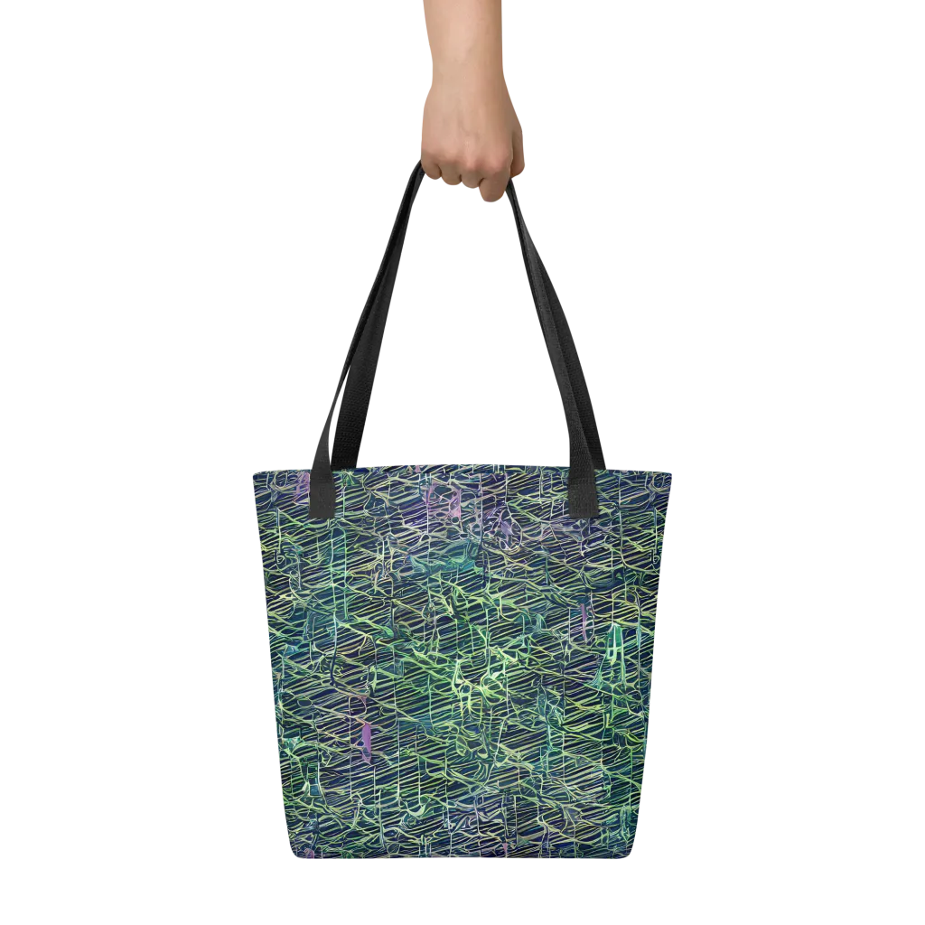 Abyssal Lines on Tote Bag — Front
