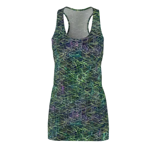 Abyssal Lines on a Racerback Dress