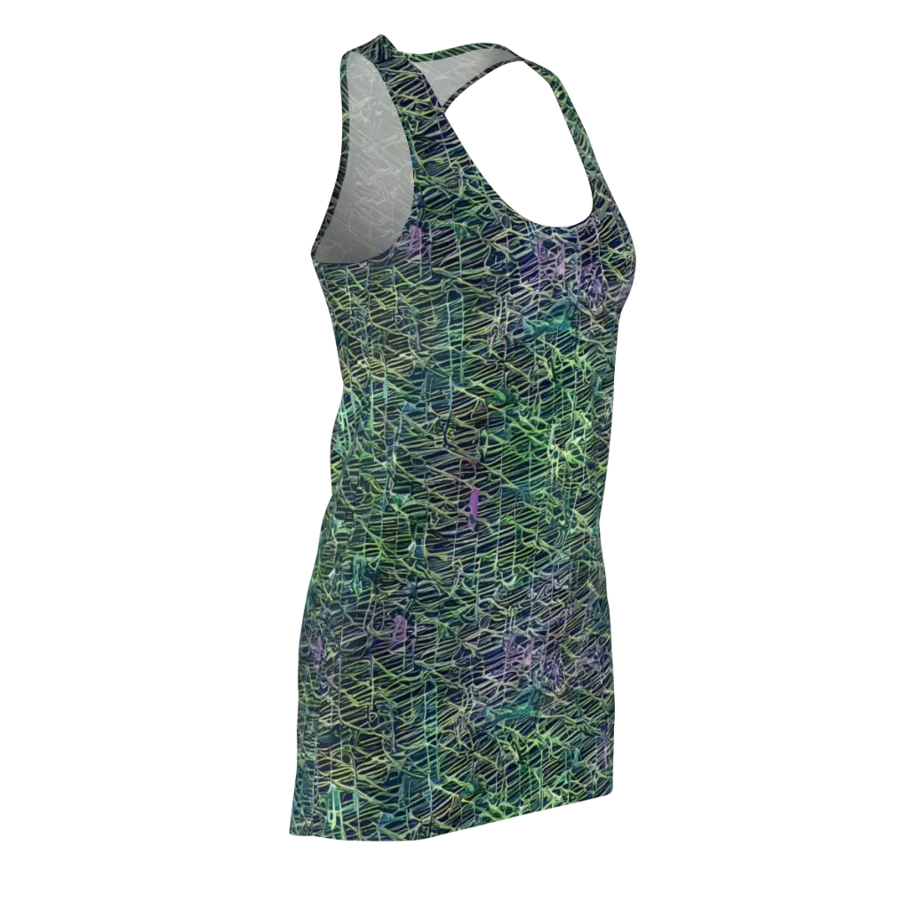 Abyssal Lines on Racerback Dress — Front Side