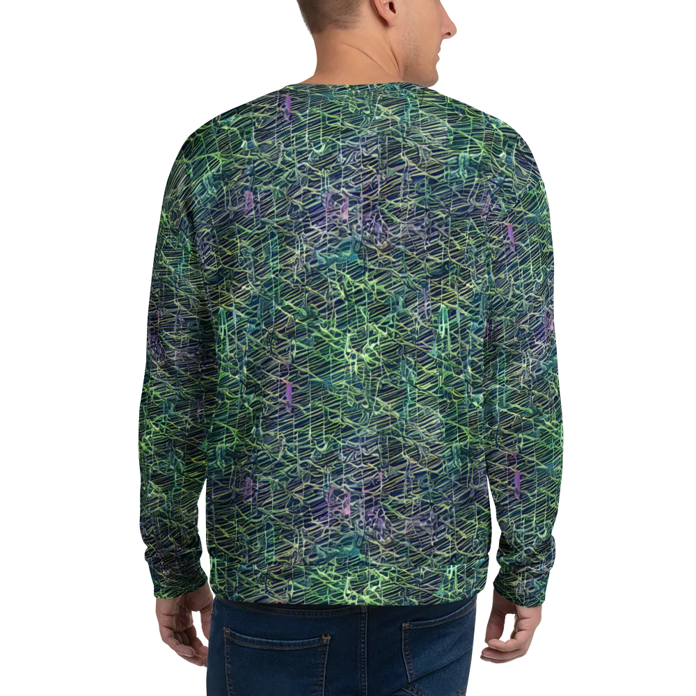Abyssal Lines on Sweatshirt — Back