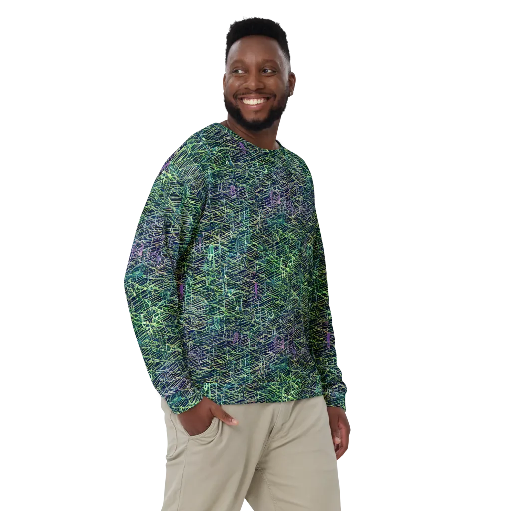 Abyssal Lines on Sweatshirt — Front