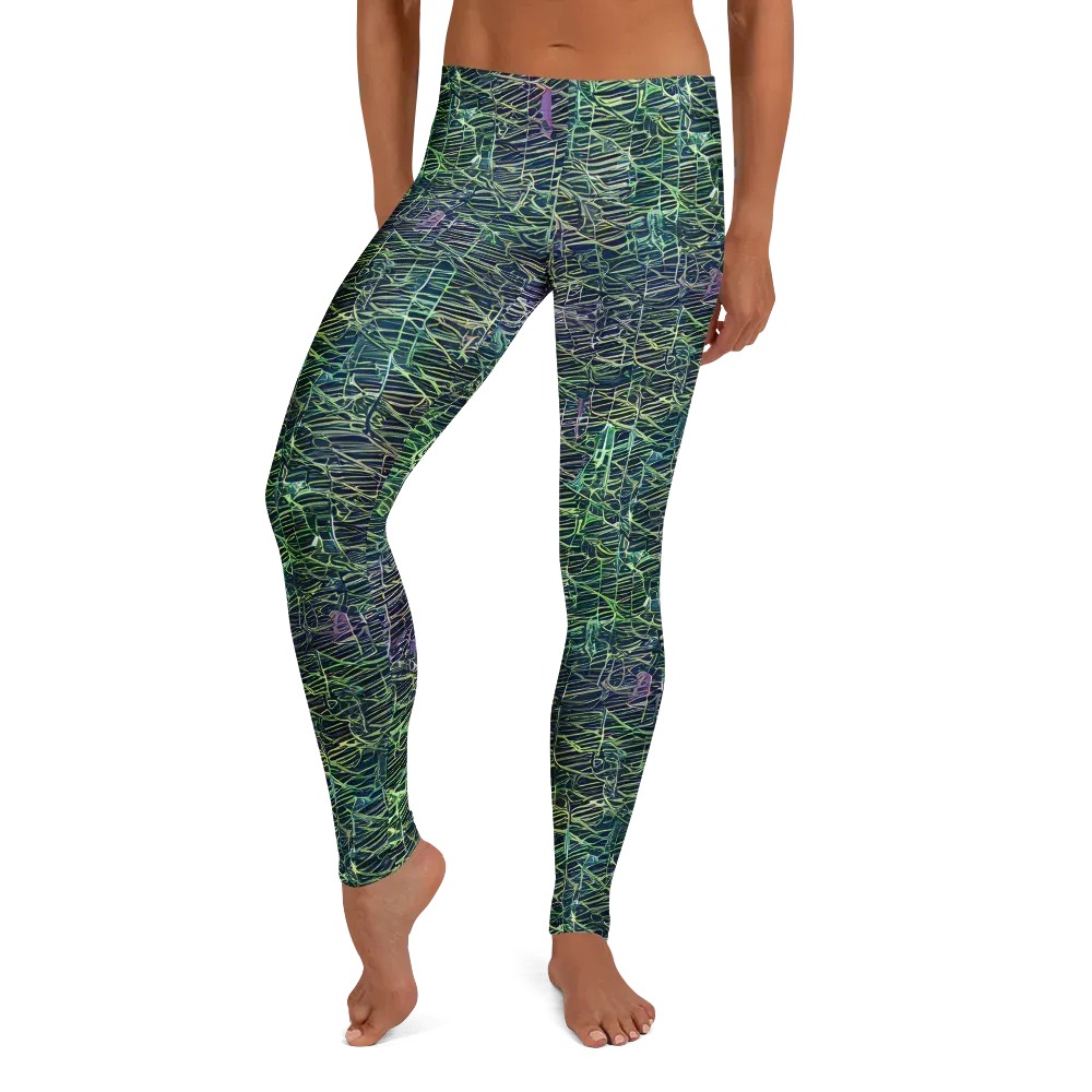 Abyssal Lines on Leggings — Front