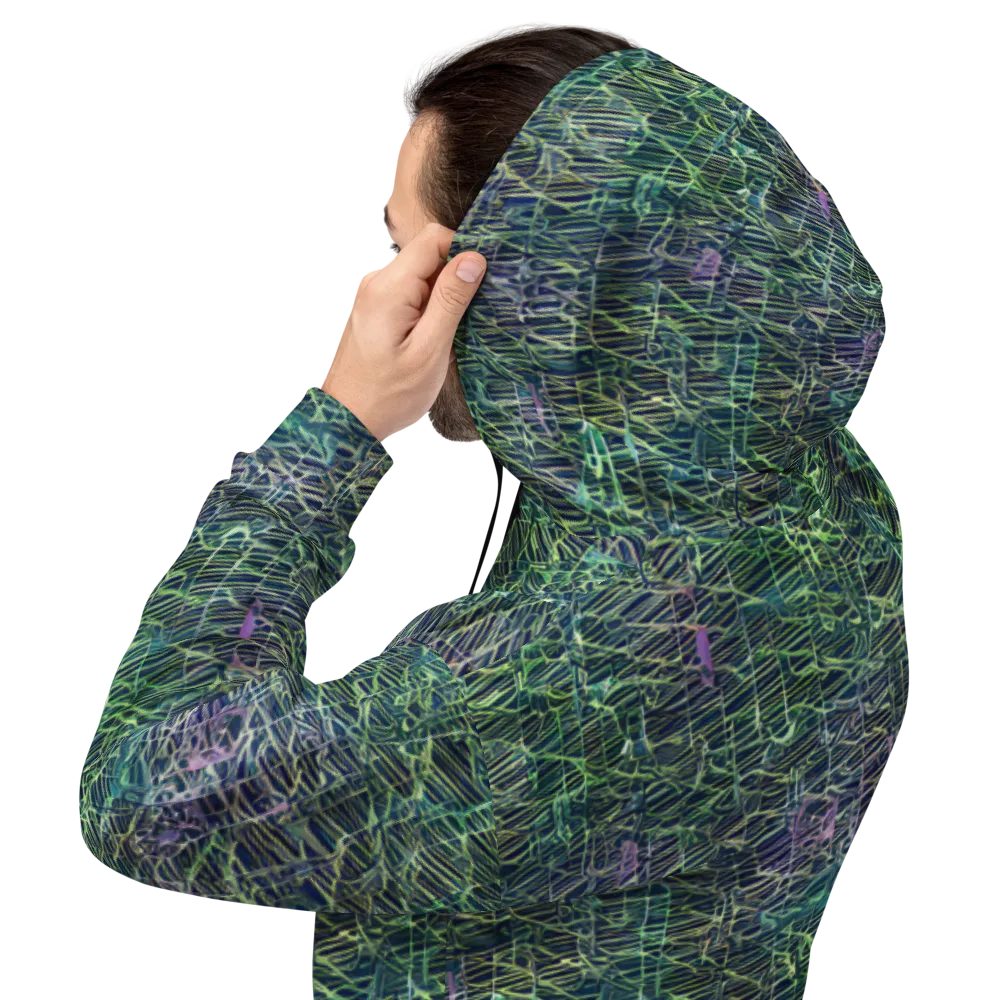 Abyssal Lines on Hoodie — Back
