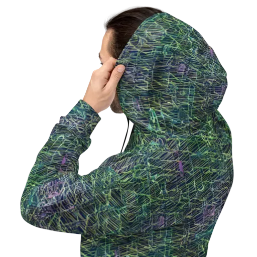 Abyssal Lines on a Hoodie