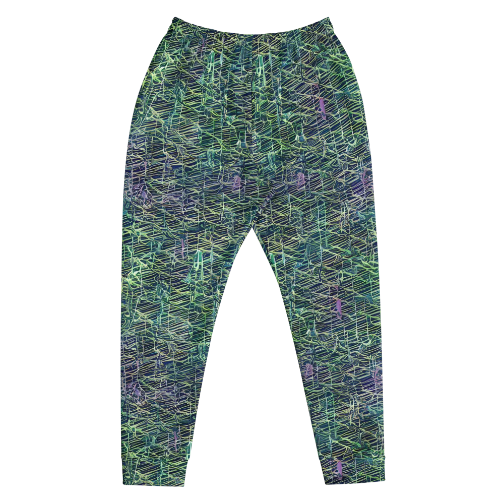 Abyssal Lines on Men's Joggers — Front