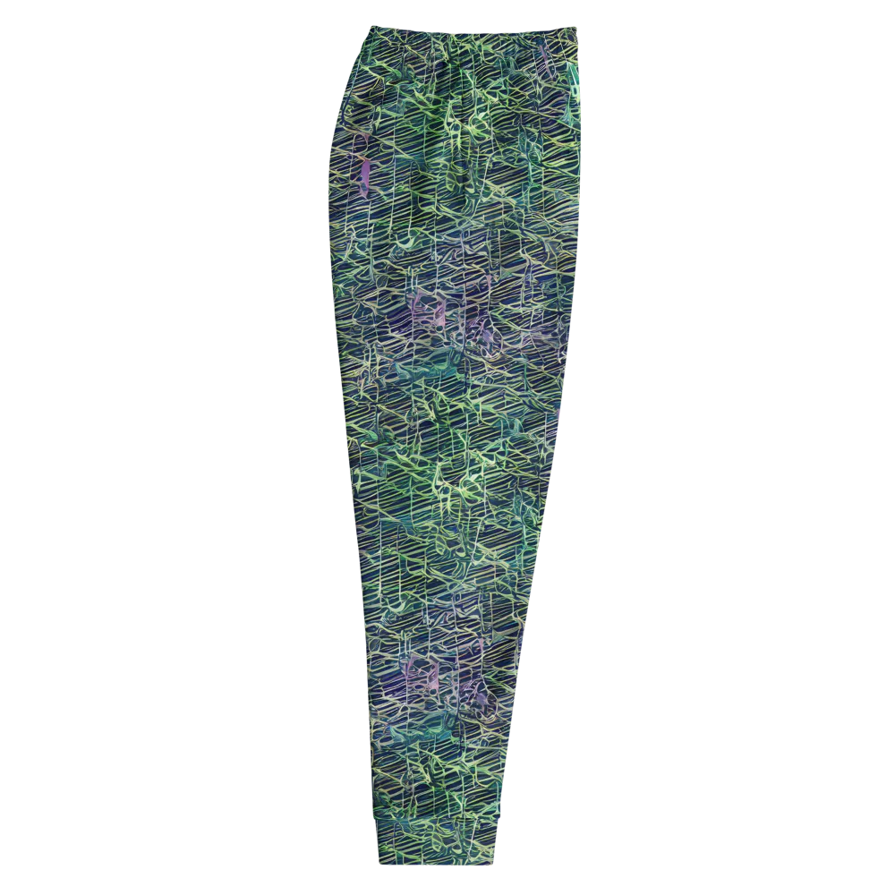 Abyssal Lines on Men's Joggers — Right