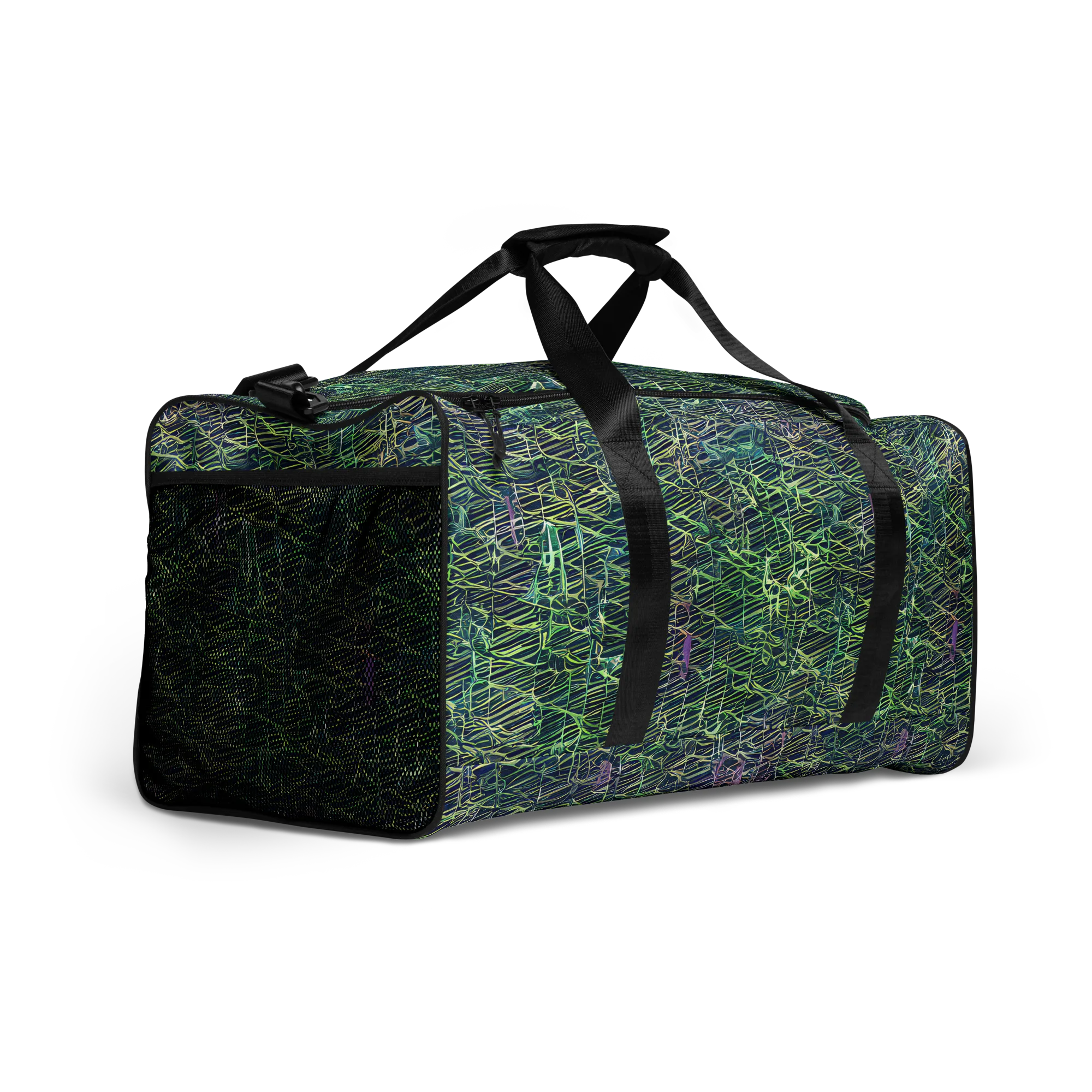 Abyssal Lines on Duffle Bag — Right Front