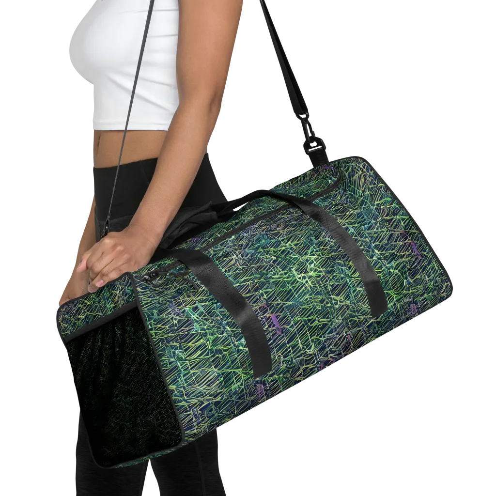 Abyssal Lines on Duffle Bag — Front