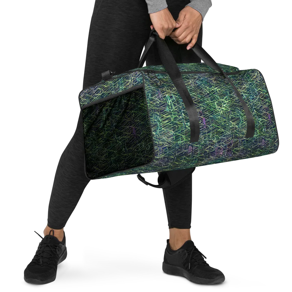 Abyssal Lines on Duffle Bag — Right Front