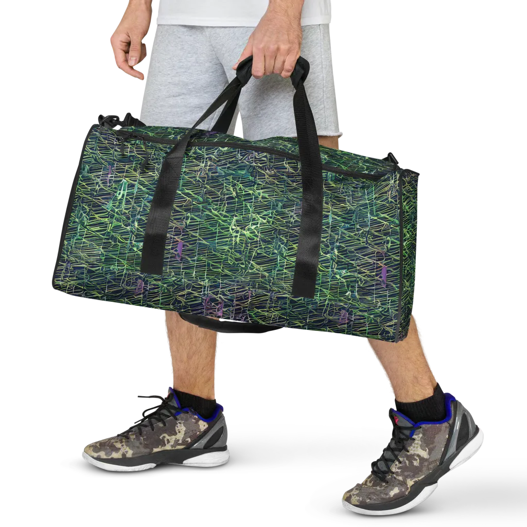 Abyssal Lines on Duffle Bag — Front
