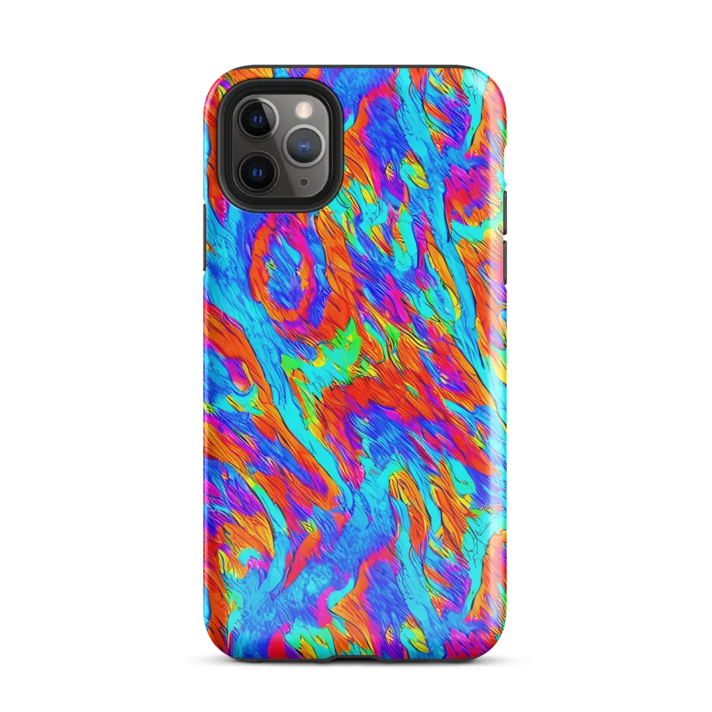 Caribbean Static on Tough Case for iPhone® — Front
