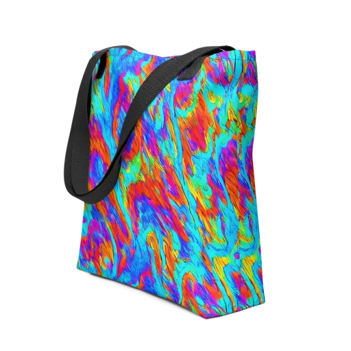 Caribbean Static on a Tote Bag
