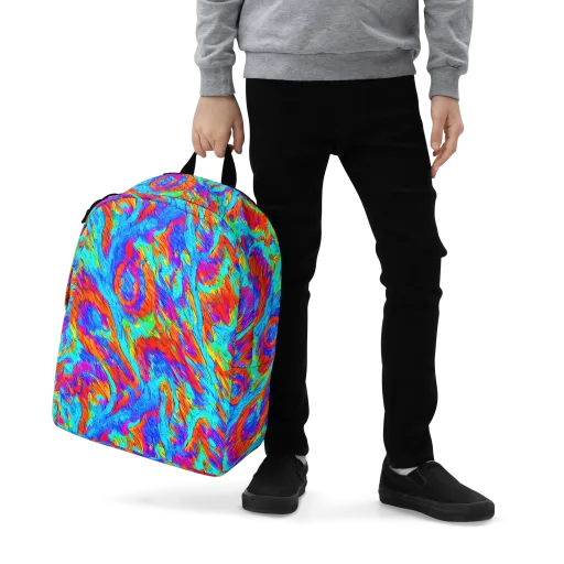Caribbean Static on a Minimalist Backpack