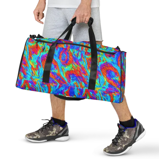 Caribbean Static on a Duffle Bag