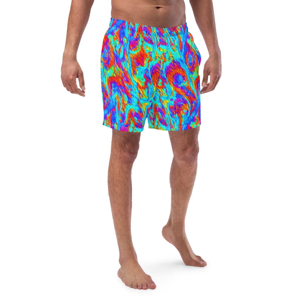 Caribbean Static on Swim Trunks — Front