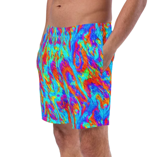 Caribbean Static on a Swim Trunks