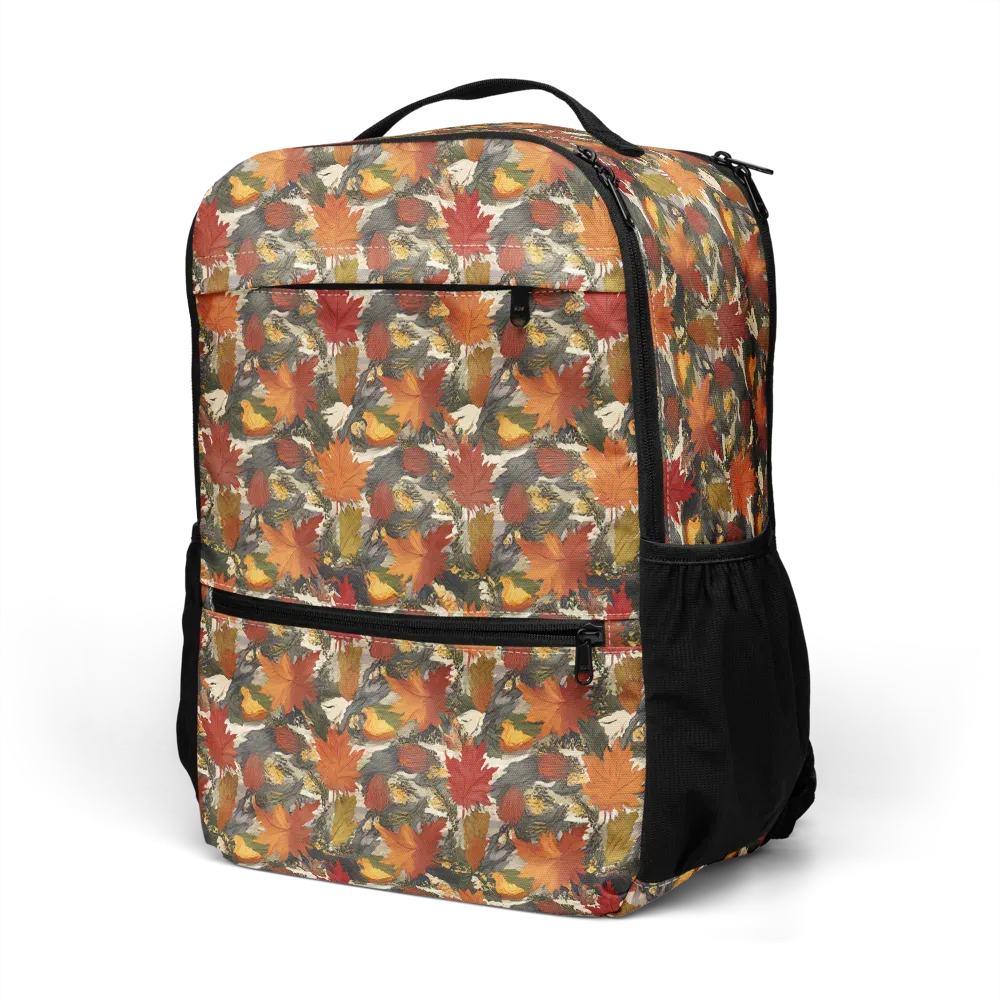 Autumn Alchemy on Utility Backpack — Left Front