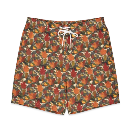 Autumn Alchemy on a Men's Board Shorts
