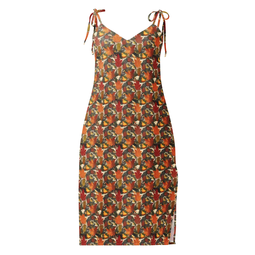 Autumn Alchemy on Slip Dress — Front