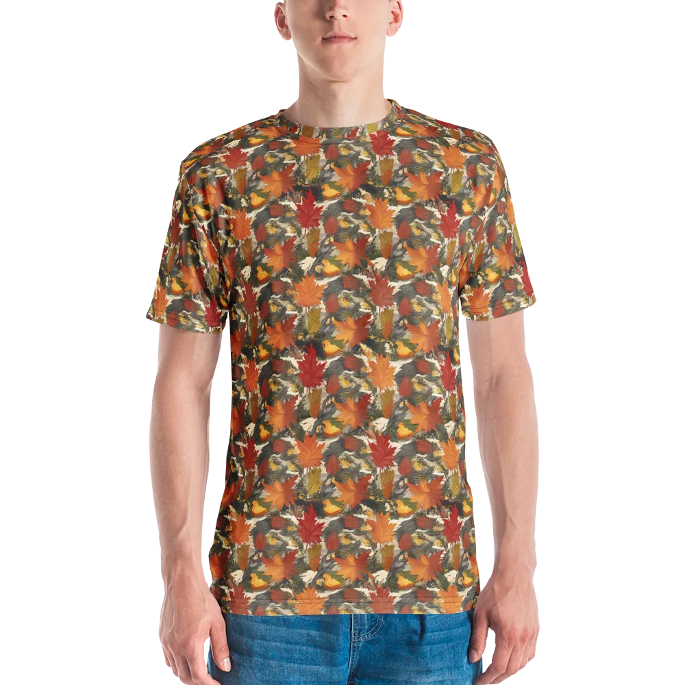 Autumn Alchemy on Men's Crew Neck T-Shirt — Front