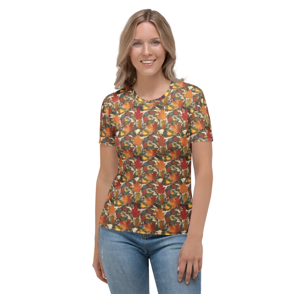 Autumn Alchemy on Women's Crew Neck T-Shirt — Front