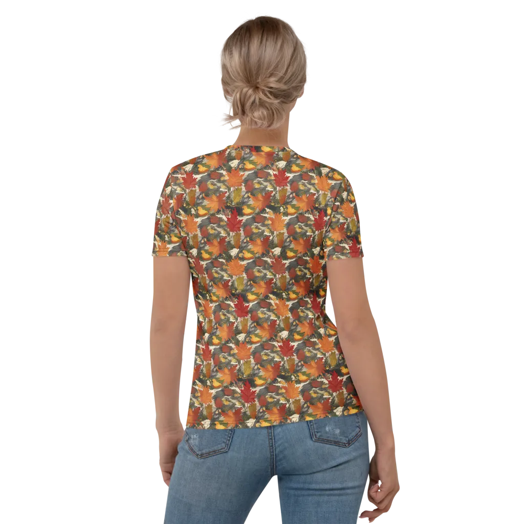 Autumn Alchemy on Women's Crew Neck T-Shirt — Back