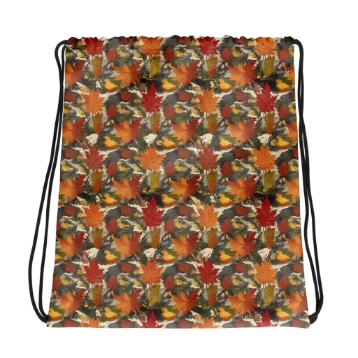 Autumn Alchemy on a Drawstring Bag