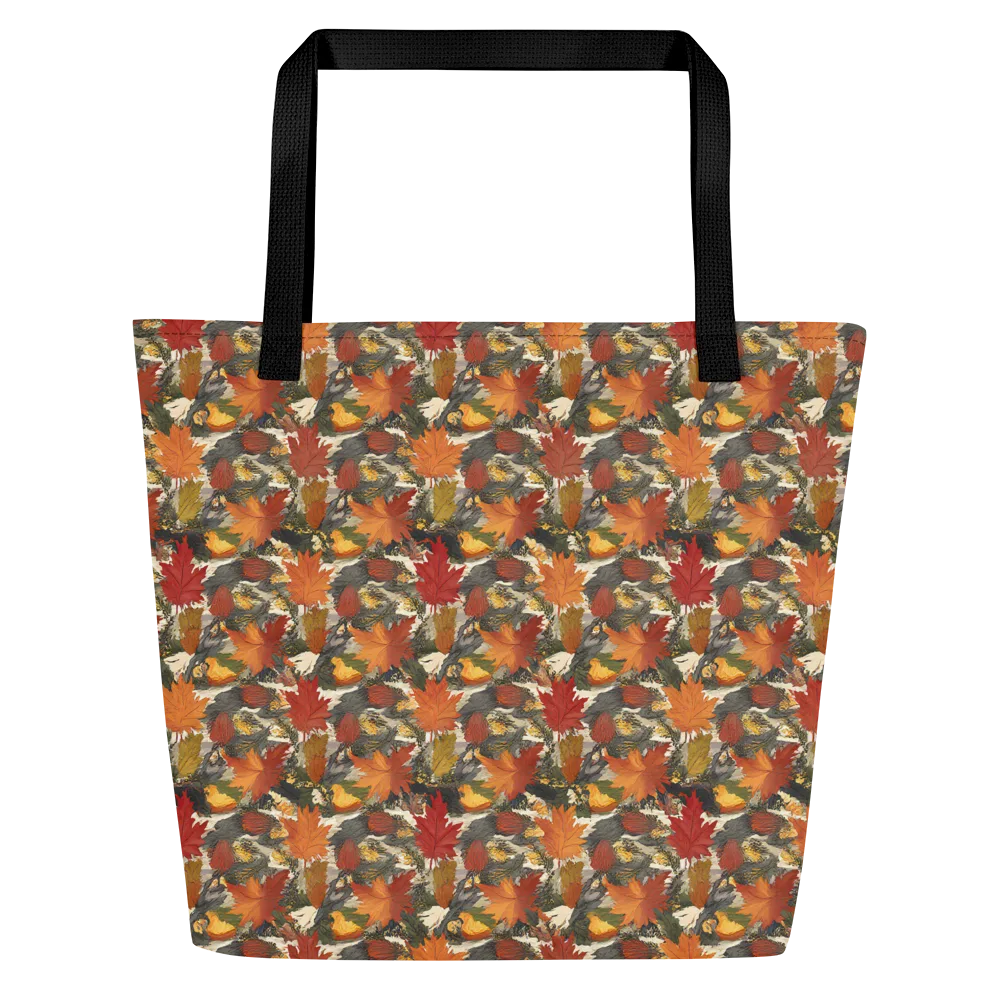 Autumn Alchemy on Large Tote Bag W/ Pocket — Front