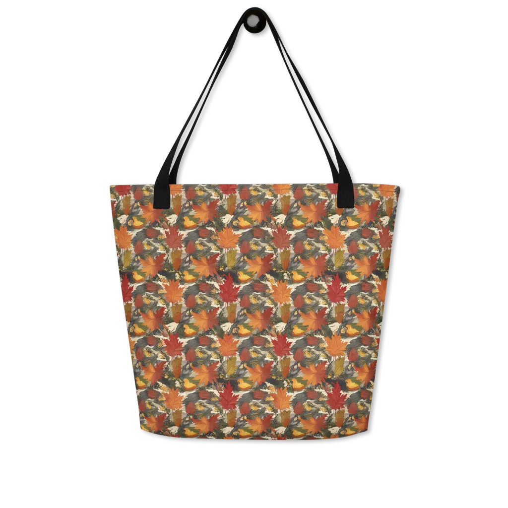 Autumn Alchemy on Large Tote Bag W/ Pocket — Front
