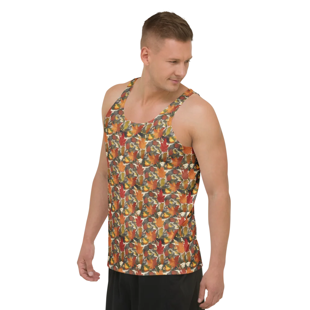 Autumn Alchemy on Men's Tank Top — Left Front