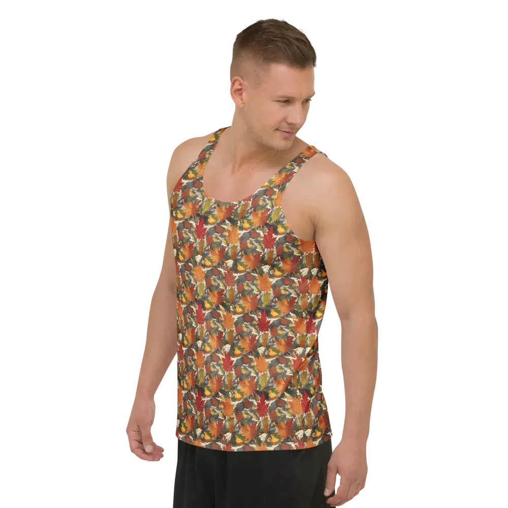 Autumn Alchemy on Men's Tank Top — Left Front