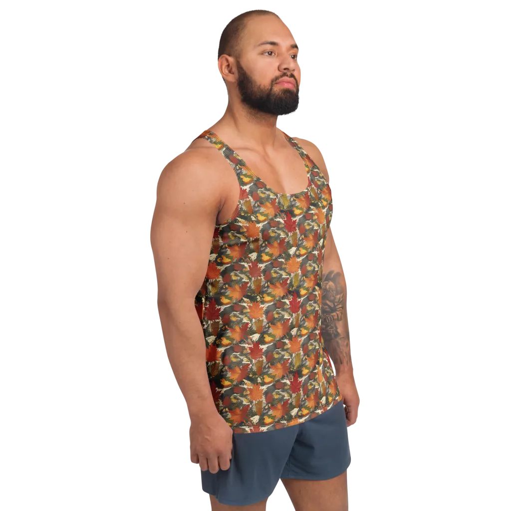 Autumn Alchemy on Men's Tank Top — Right Front