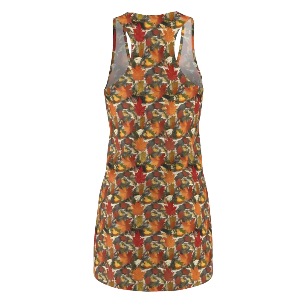 Autumn Alchemy on Racerback Dress — Back