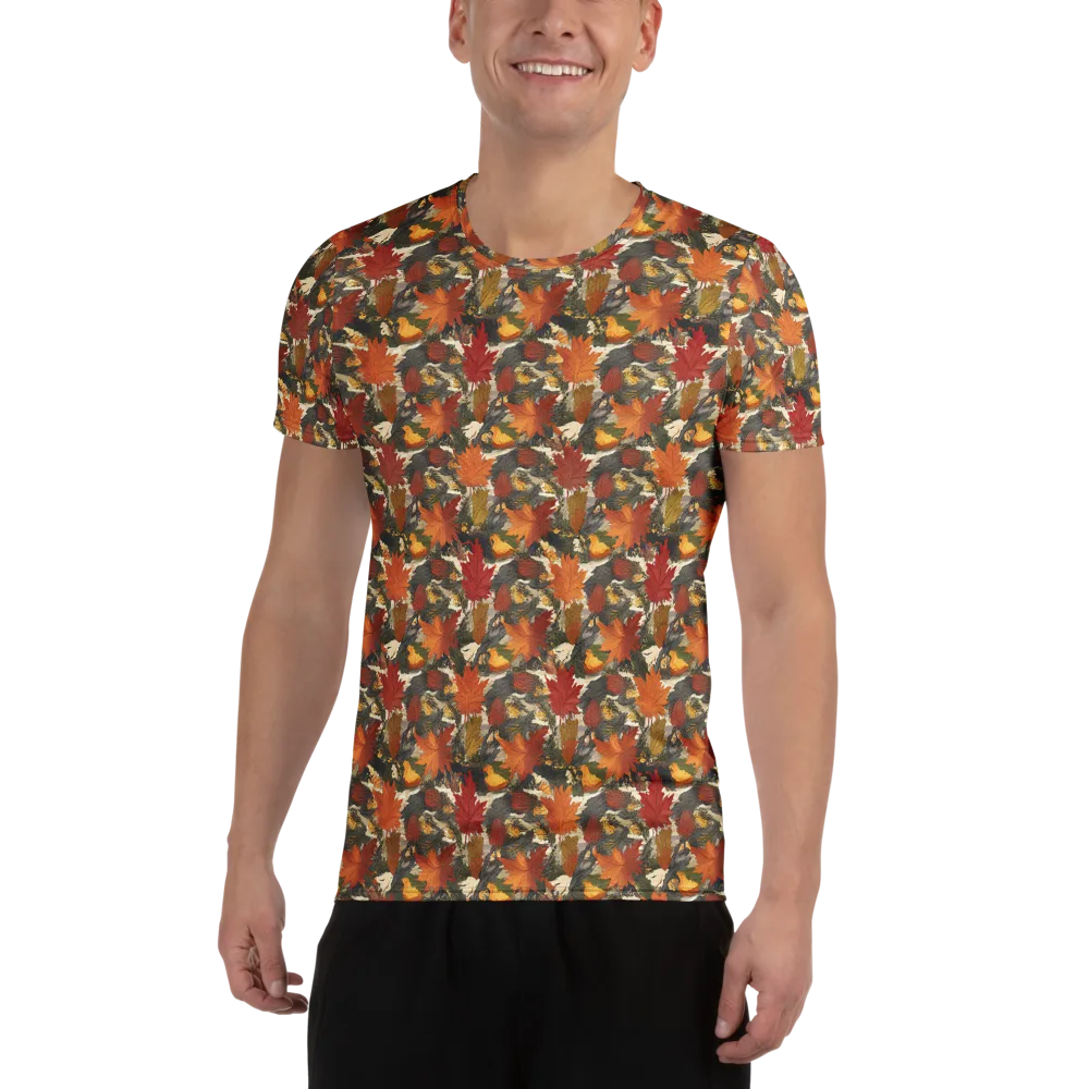 Autumn Alchemy on Men's Athletic T-Shirt — Front