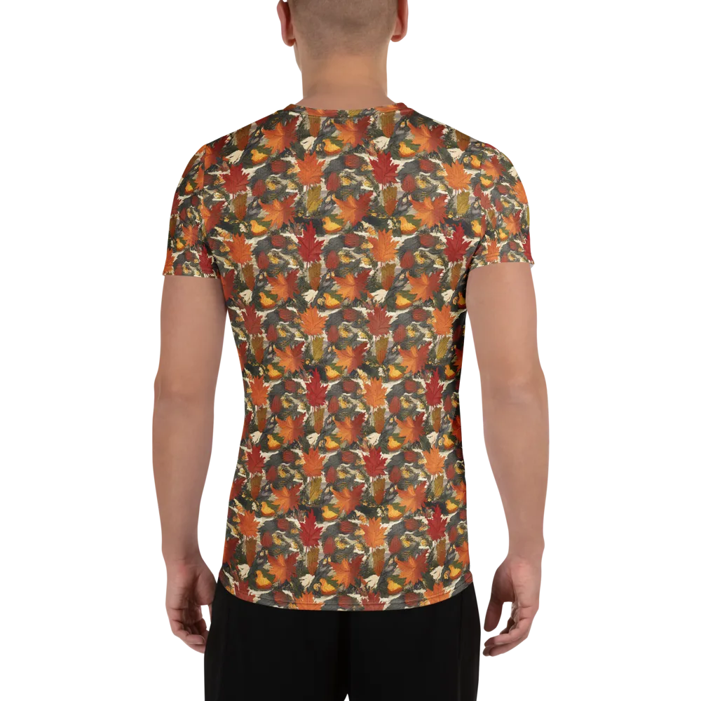 Autumn Alchemy on Men's Athletic T-Shirt — Back