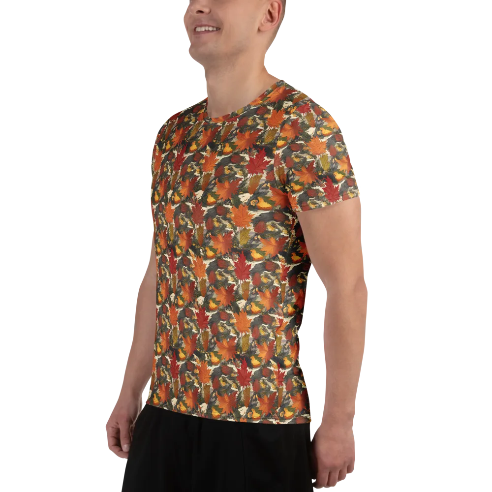 Autumn Alchemy on Men's Athletic T-Shirt — Left