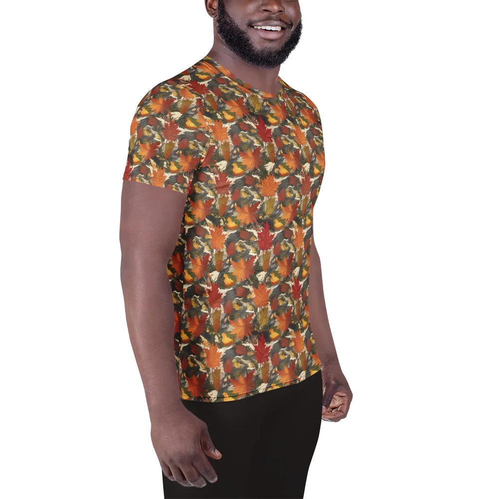 Autumn Alchemy on Men's Athletic T-Shirt — Right