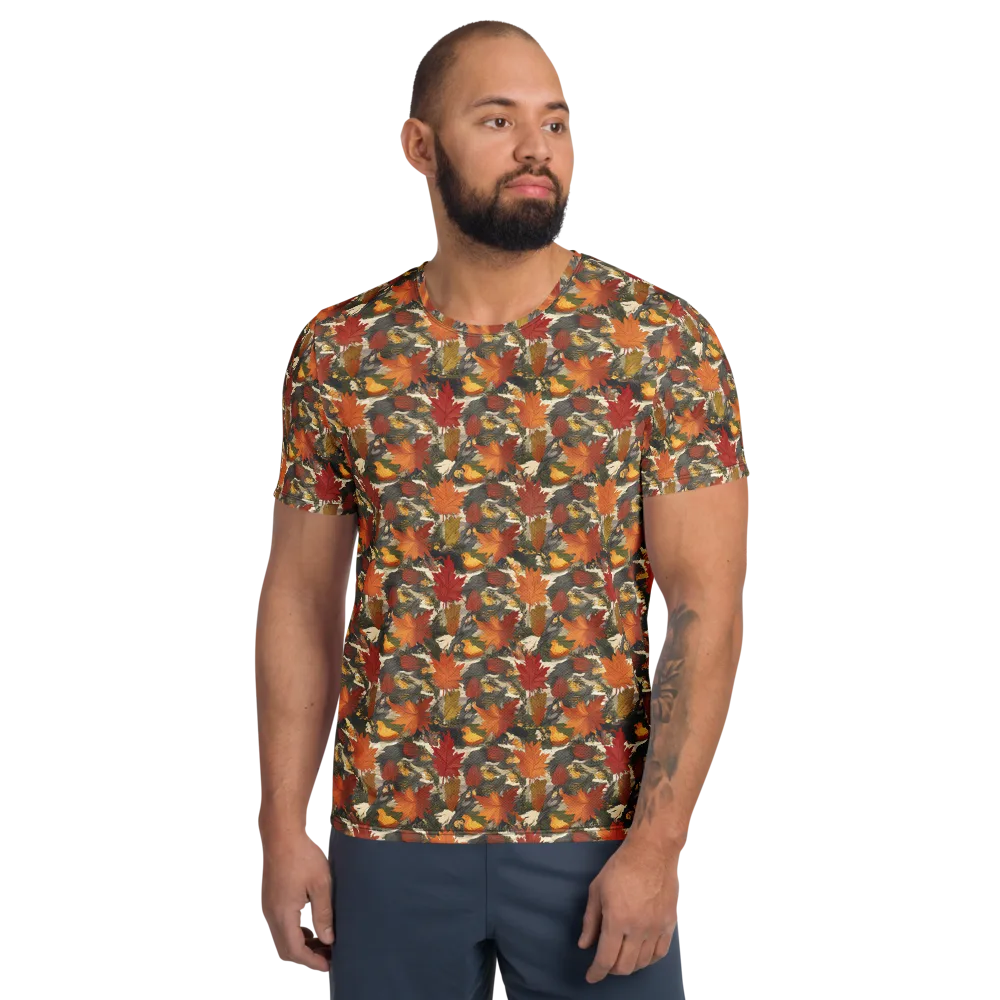 Autumn Alchemy on Men's Athletic T-Shirt — Front