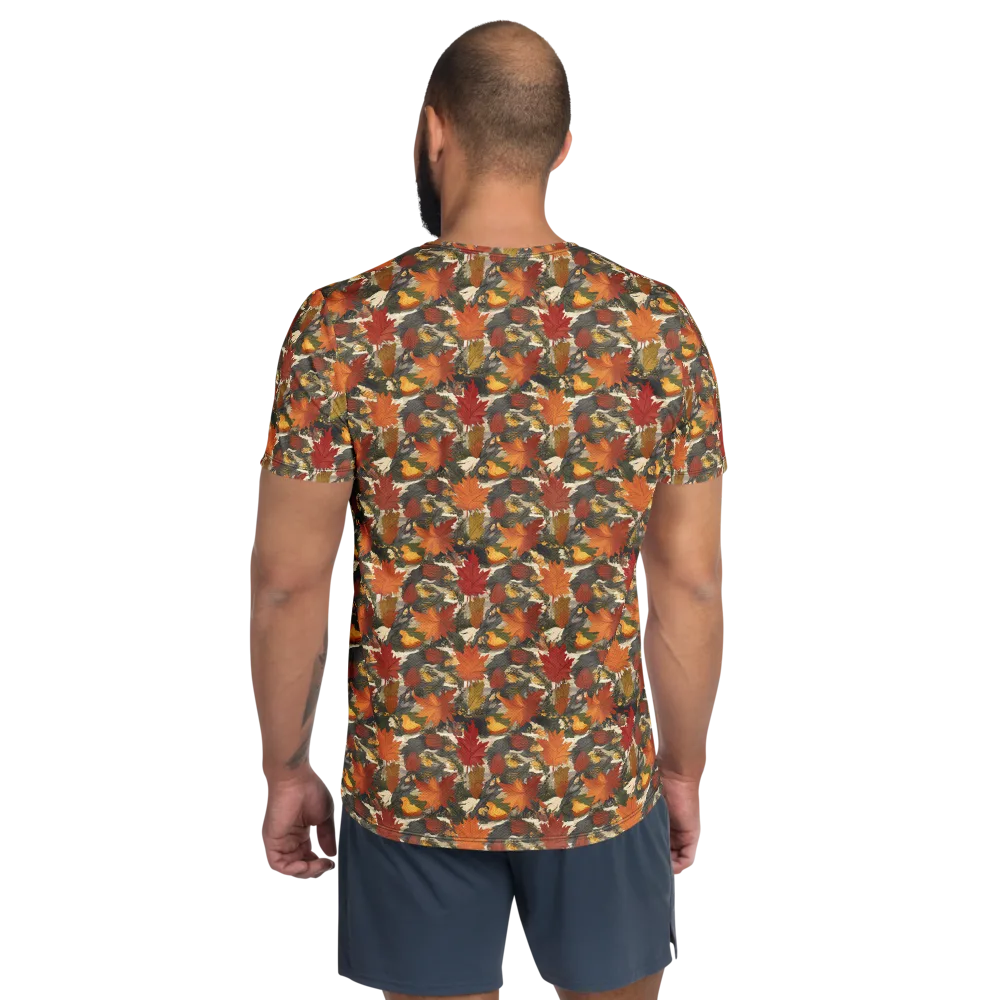 Autumn Alchemy on Men's Athletic T-Shirt — Back